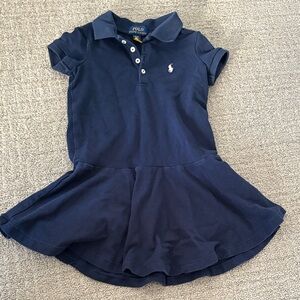Girls navy 4T short sleeve Polo by Ralph Lauren dress